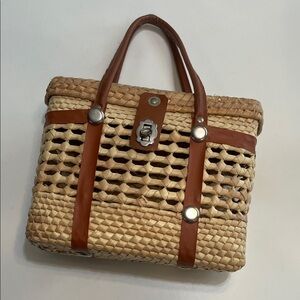 Mexican Straw Handbag